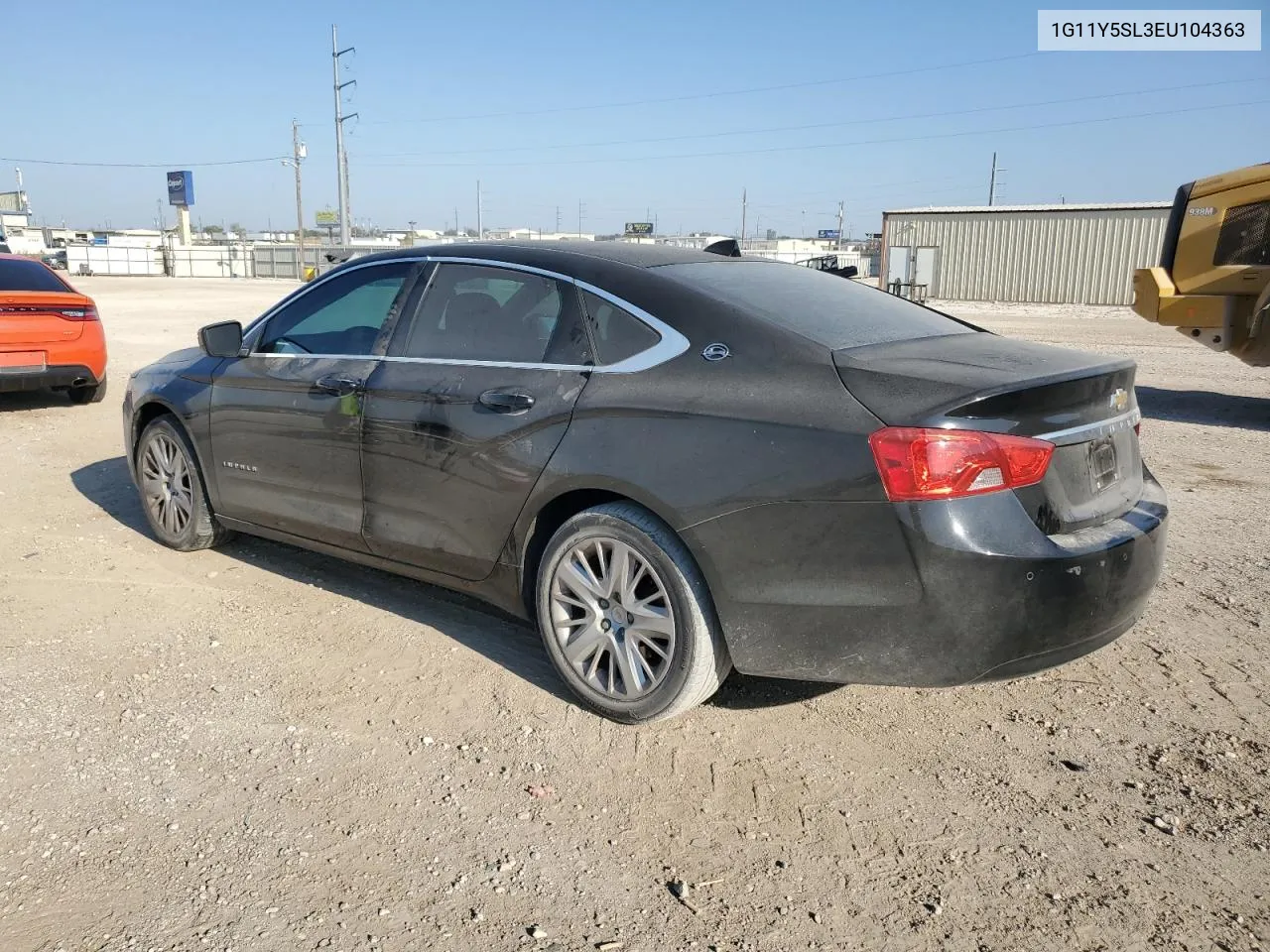 2014 Chevrolet Impala Ls VIN: 1G11Y5SL3EU104363 Lot: 74618914