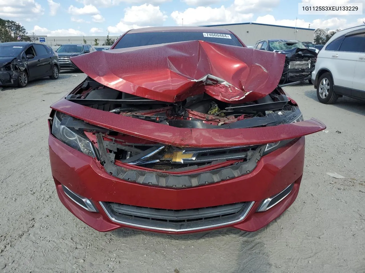 2014 Chevrolet Impala Lt VIN: 1G1125S3XEU133229 Lot: 74660484