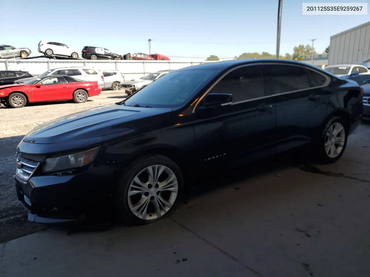 2014 Chevrolet Impala Lt VIN: 2G1125S35E9259267 Lot: 74772104