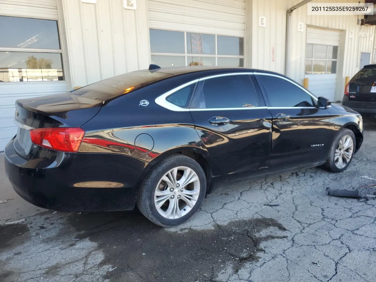 2014 Chevrolet Impala Lt VIN: 2G1125S35E9259267 Lot: 74772104