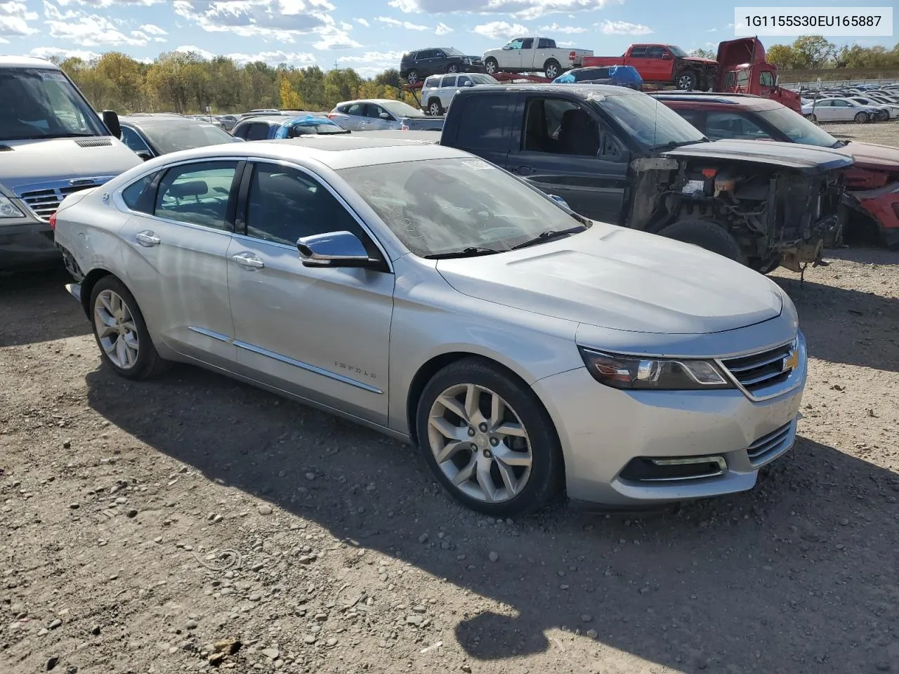 2014 Chevrolet Impala Ltz VIN: 1G1155S30EU165887 Lot: 74893184