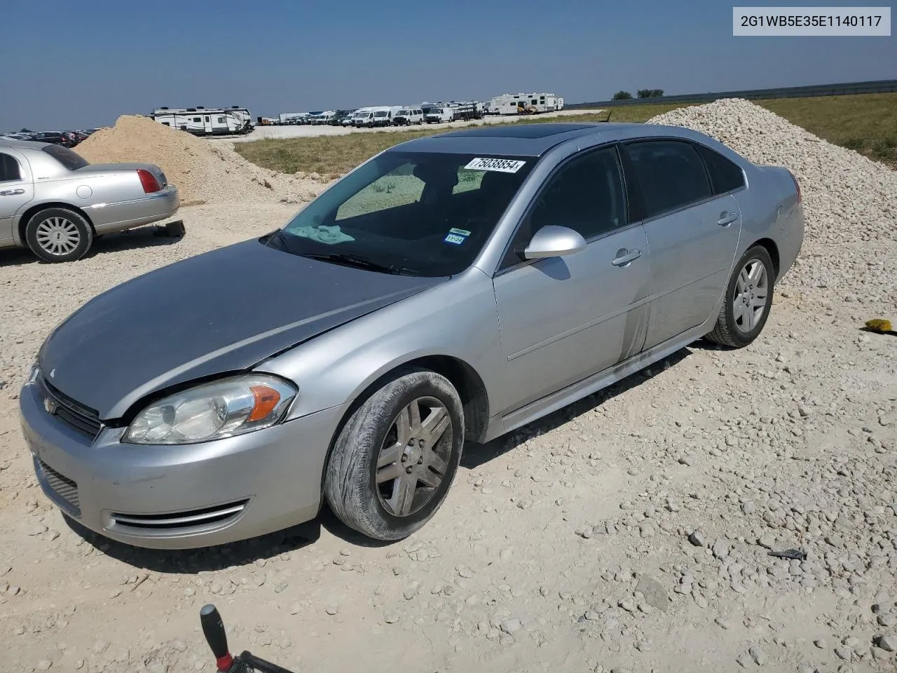 2014 Chevrolet Impala Limited Lt VIN: 2G1WB5E35E1140117 Lot: 75038854