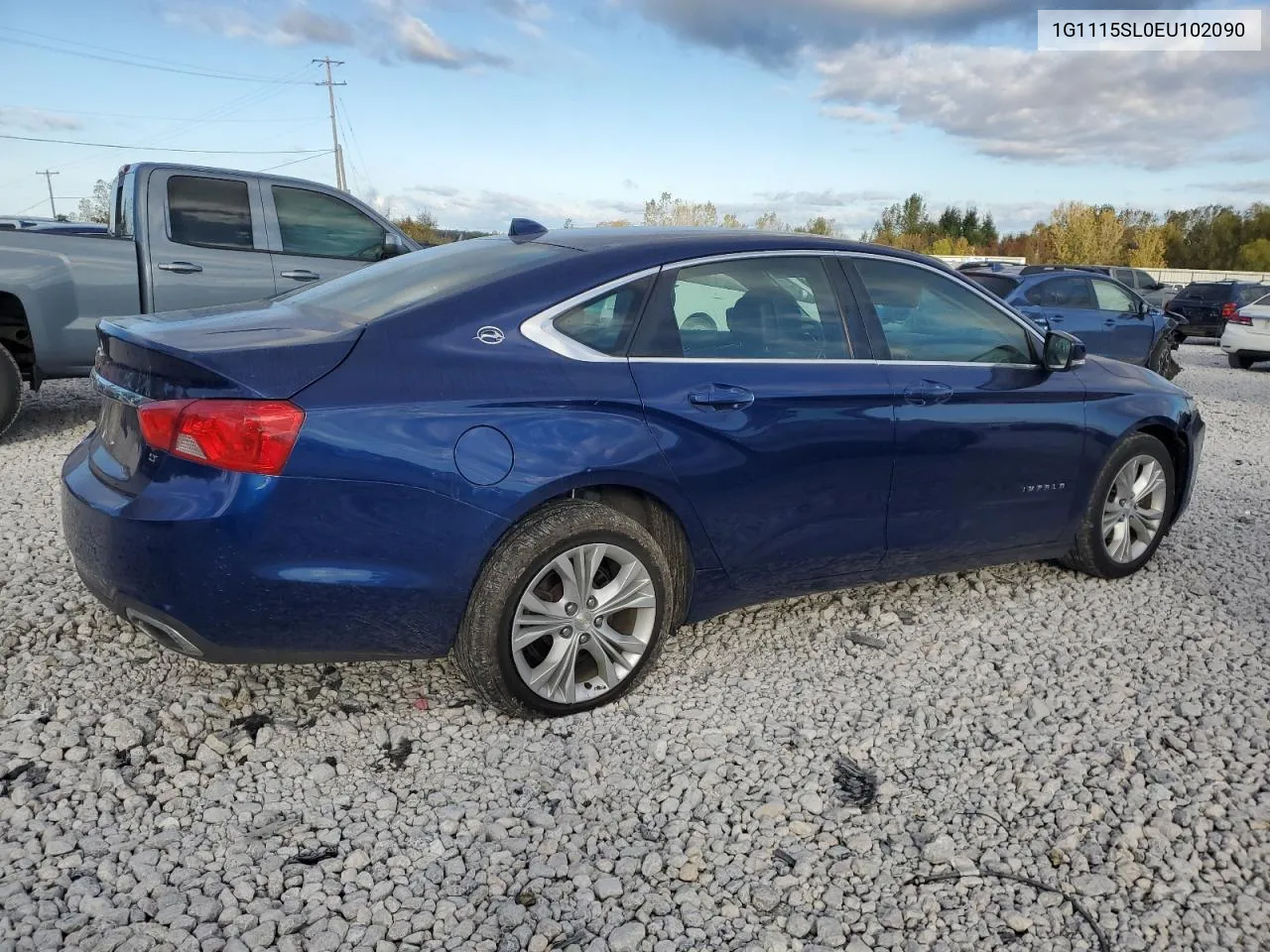 2014 Chevrolet Impala Lt VIN: 1G1115SL0EU102090 Lot: 75184254