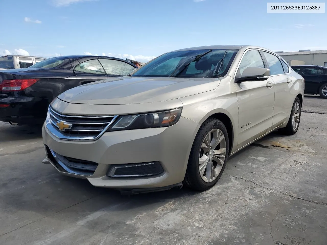 2014 Chevrolet Impala Lt VIN: 2G1125S33E9125387 Lot: 75266794