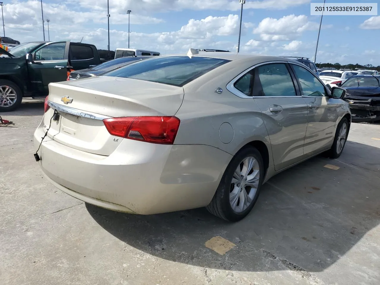 2014 Chevrolet Impala Lt VIN: 2G1125S33E9125387 Lot: 75266794