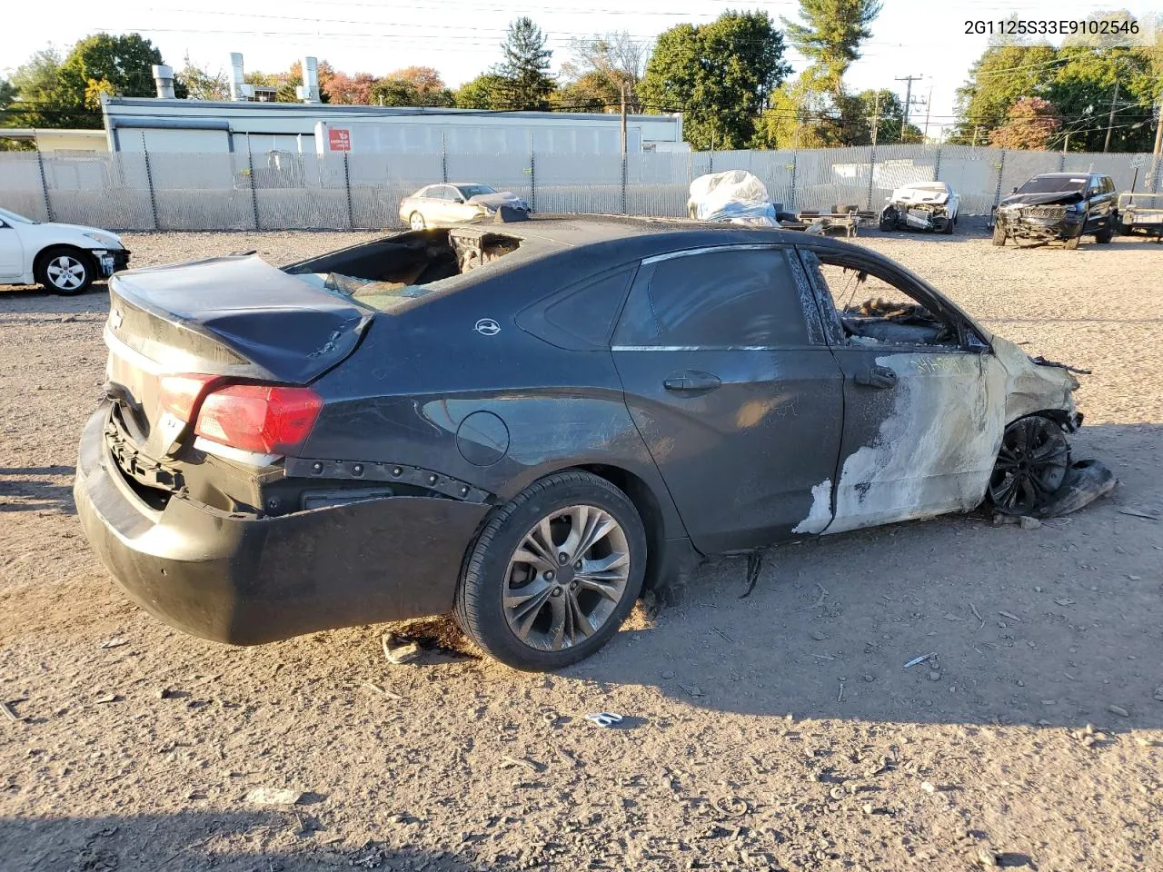 2014 Chevrolet Impala Lt VIN: 2G1125S33E9102546 Lot: 75340974