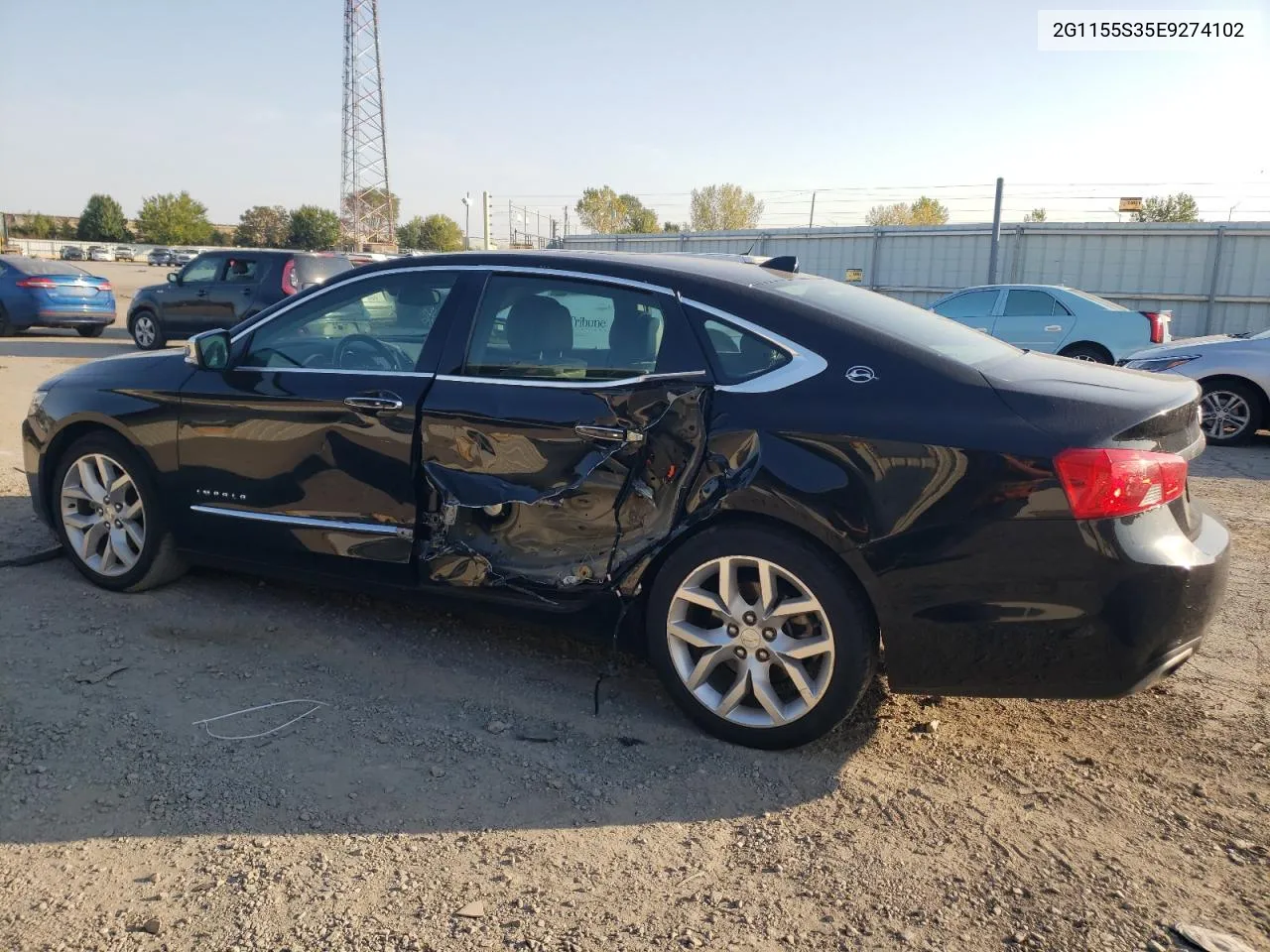 2014 Chevrolet Impala Ltz VIN: 2G1155S35E9274102 Lot: 75827844