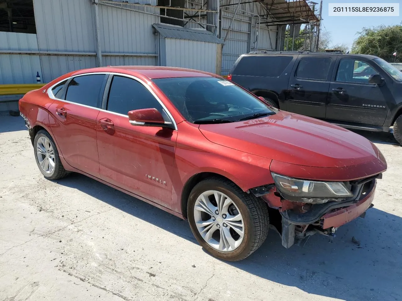 2G1115SL8E9236875 2014 Chevrolet Impala Lt