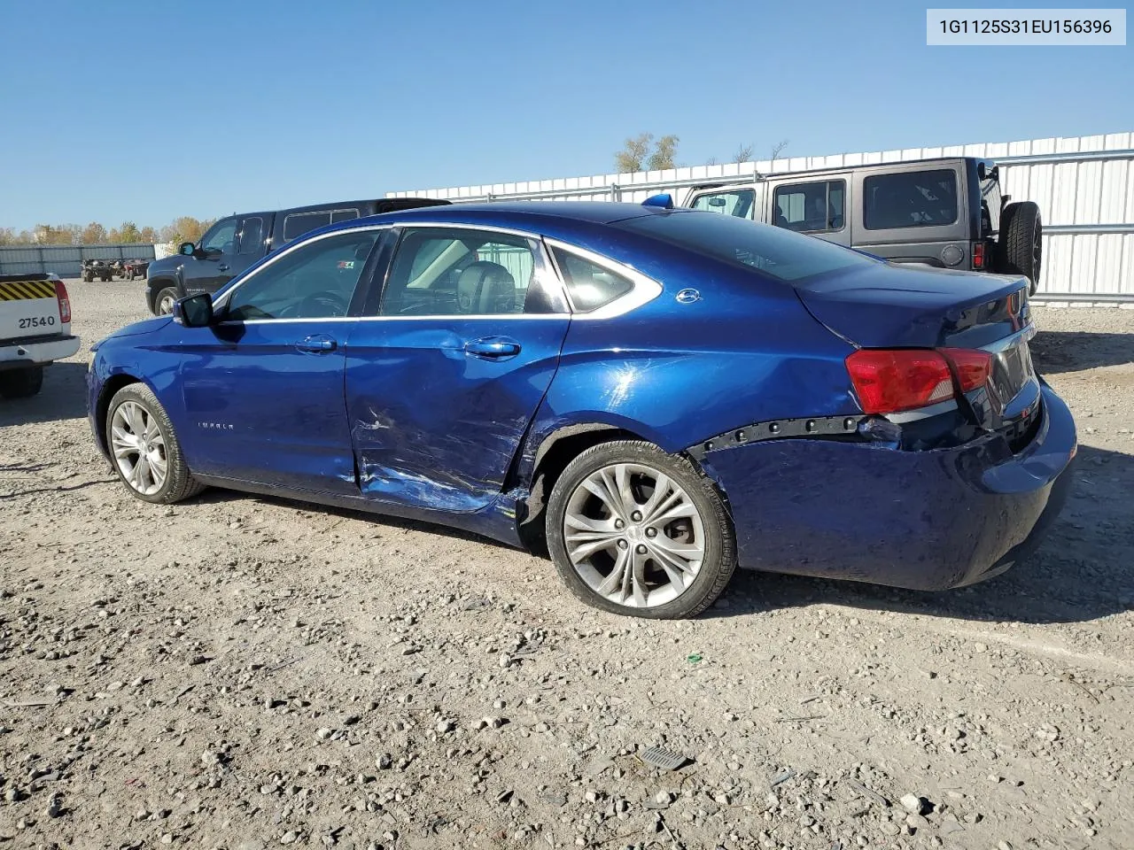 2014 Chevrolet Impala Lt VIN: 1G1125S31EU156396 Lot: 76294004