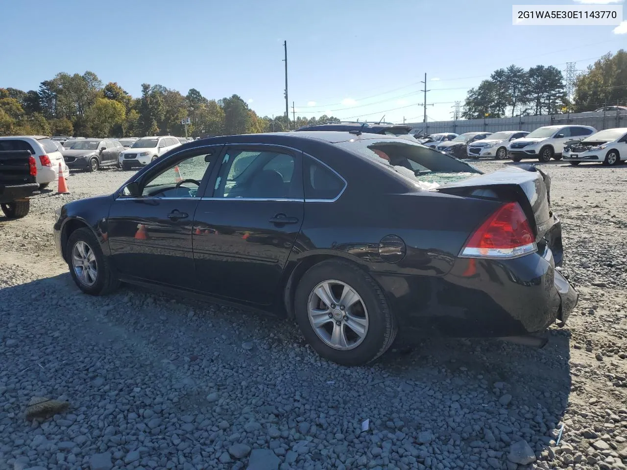 2014 Chevrolet Impala Limited Ls VIN: 2G1WA5E30E1143770 Lot: 76556654