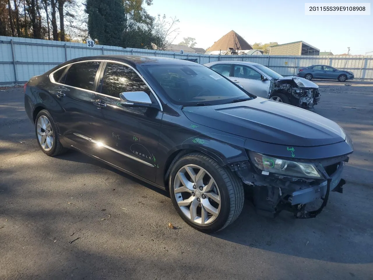 2014 Chevrolet Impala Ltz VIN: 2G1155S39E9108908 Lot: 76767504