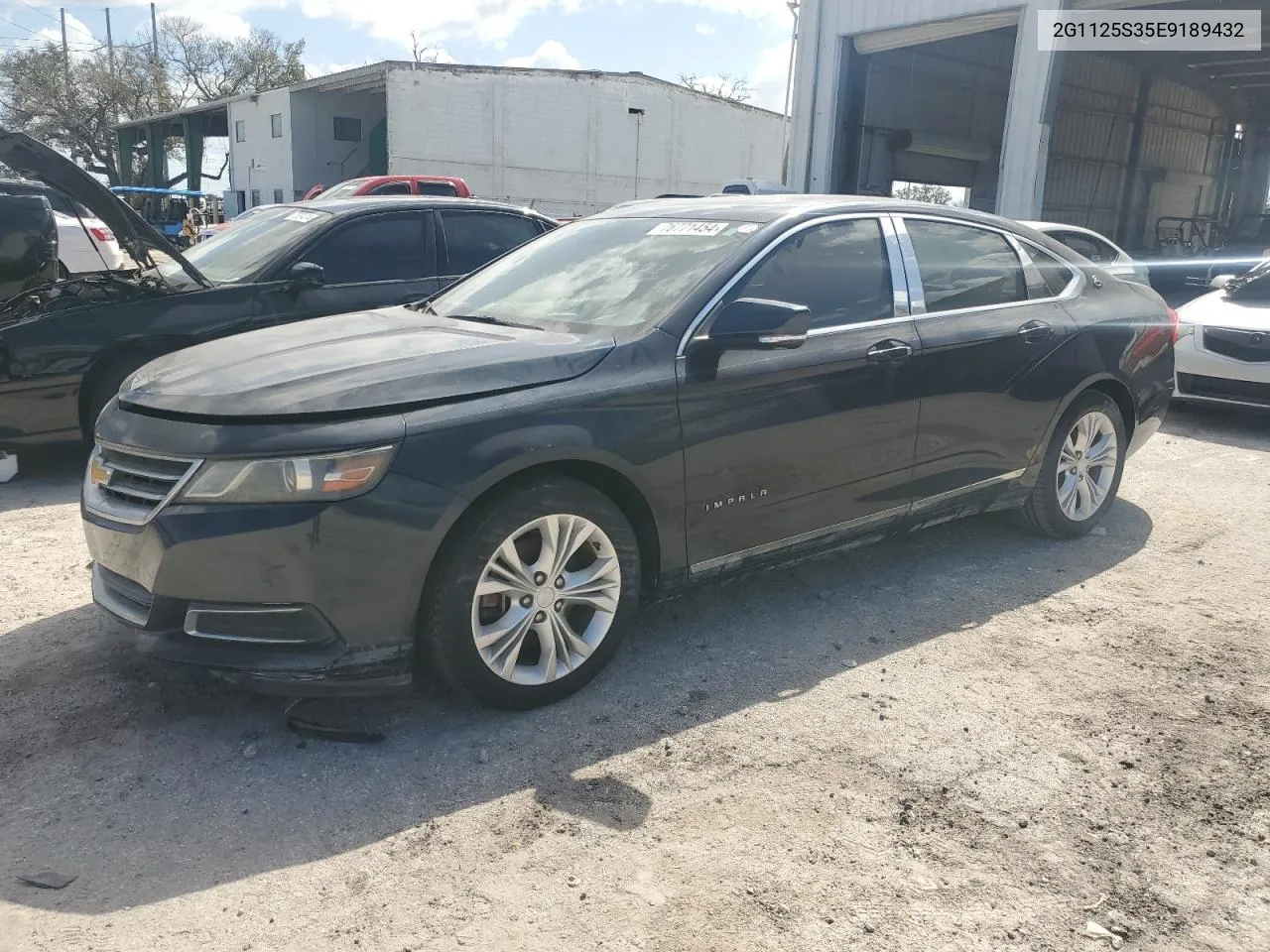 2014 Chevrolet Impala Lt VIN: 2G1125S35E9189432 Lot: 76771454