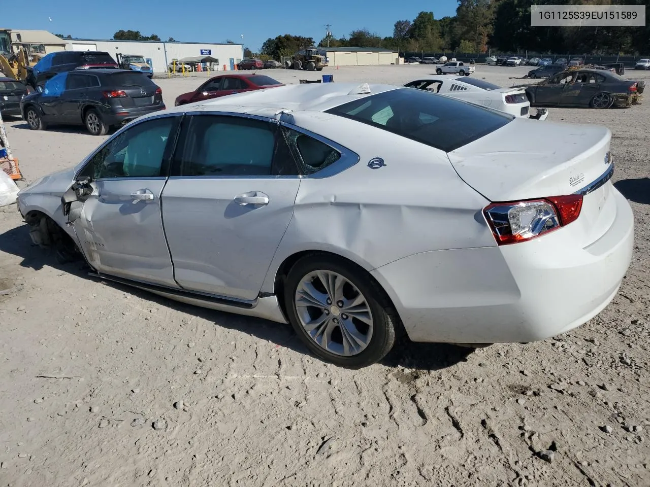 2014 Chevrolet Impala Lt VIN: 1G1125S39EU151589 Lot: 76874984