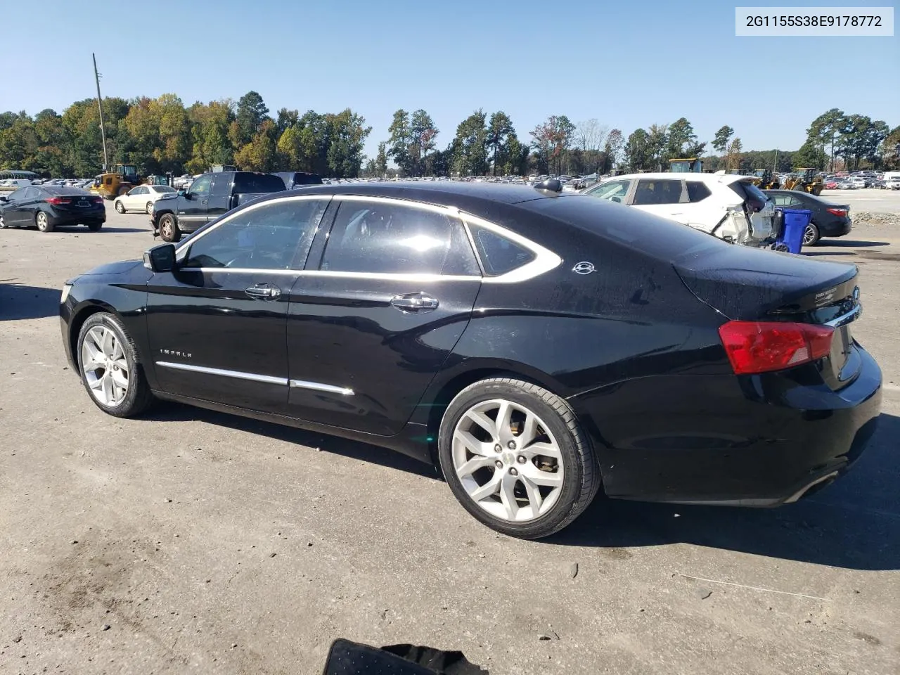 2014 Chevrolet Impala Ltz VIN: 2G1155S38E9178772 Lot: 77040694