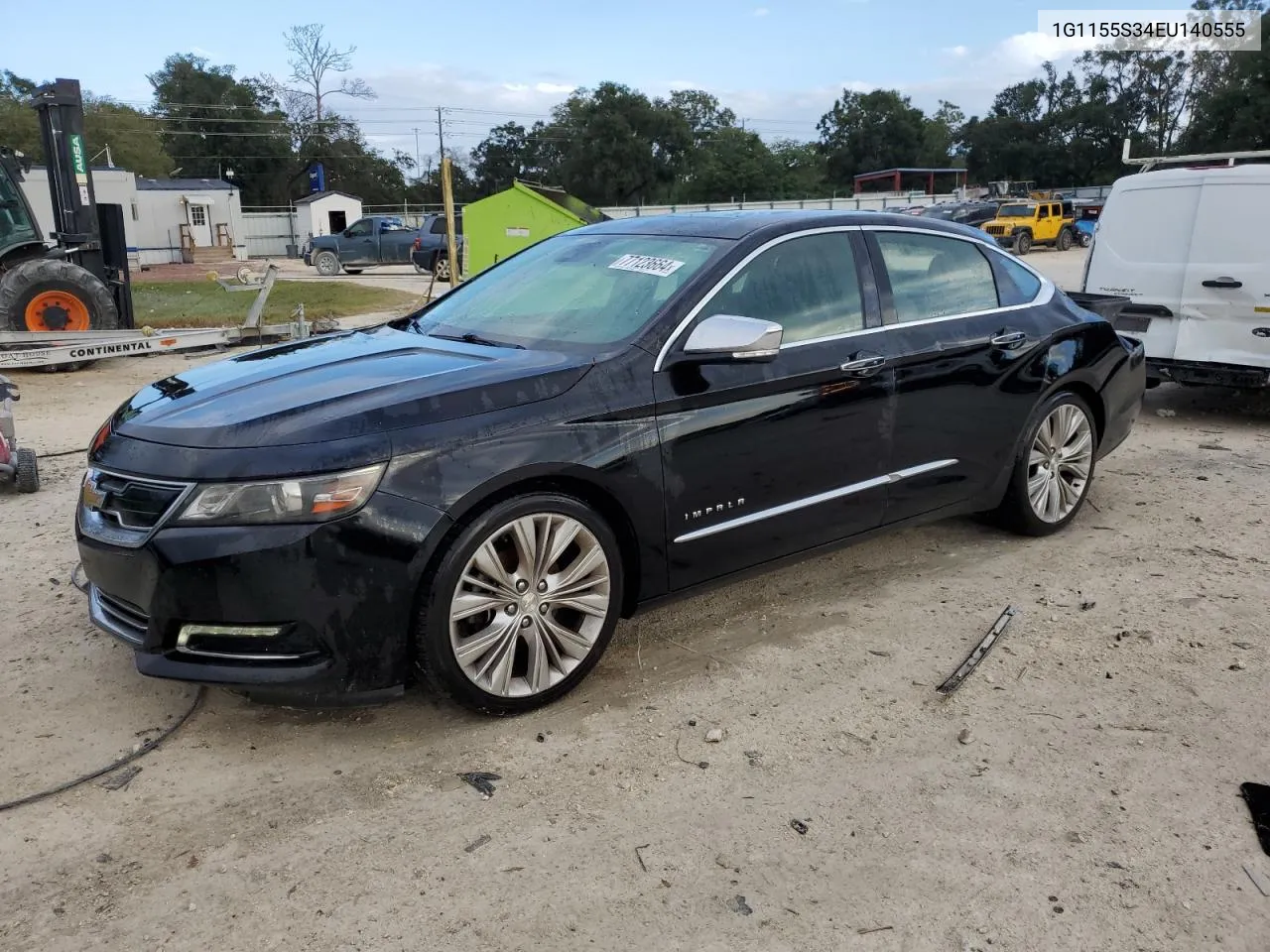 2014 Chevrolet Impala Ltz VIN: 1G1155S34EU140555 Lot: 77123664