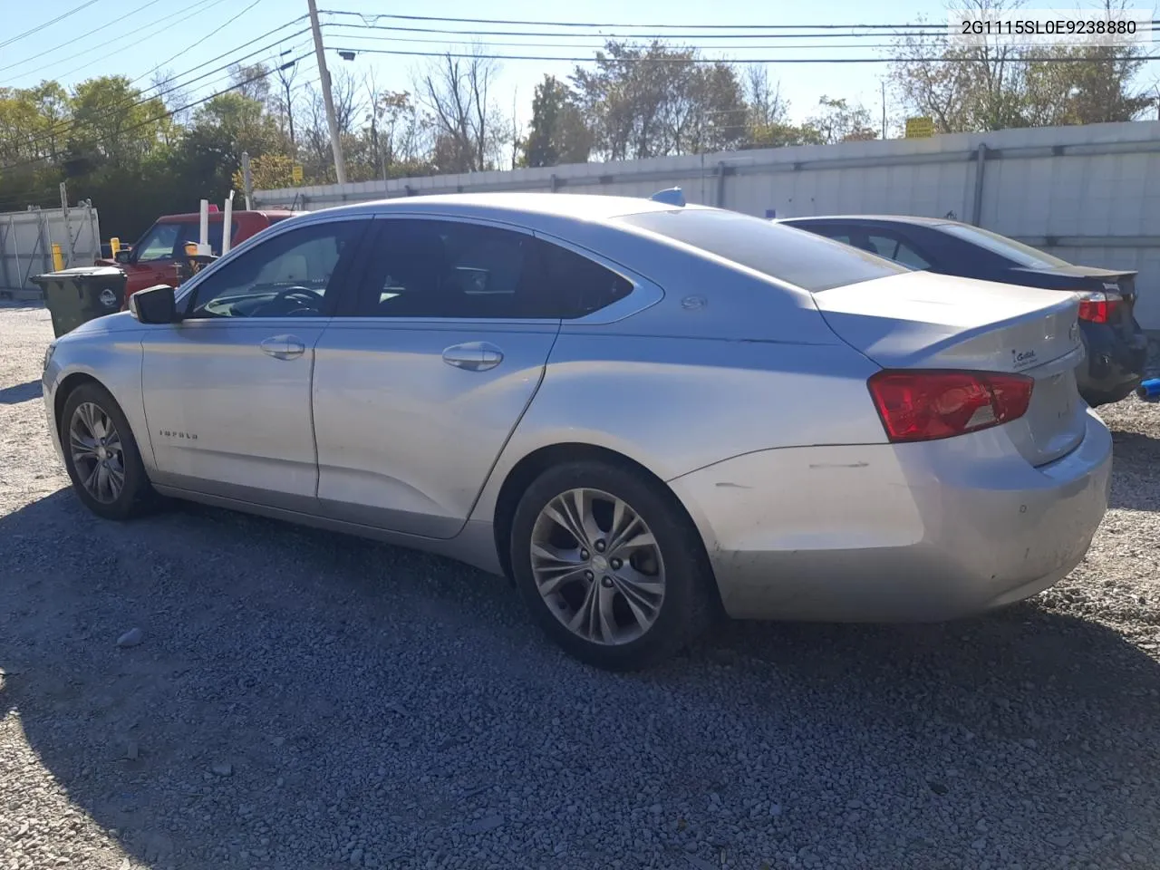 2G1115SL0E9238880 2014 Chevrolet Impala Lt