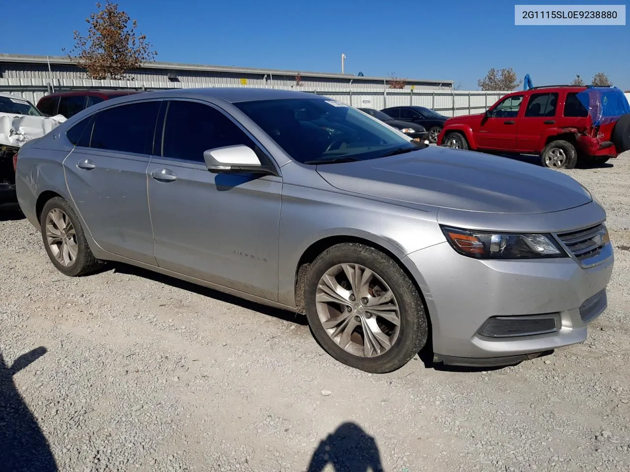 2G1115SL0E9238880 2014 Chevrolet Impala Lt