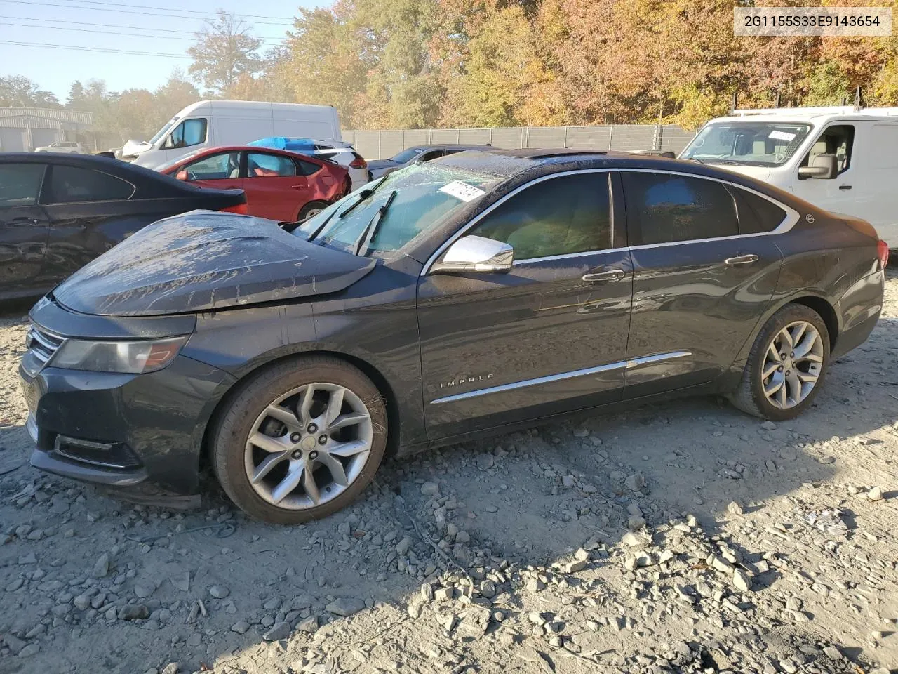 2014 Chevrolet Impala Ltz VIN: 2G1155S33E9143654 Lot: 77271374