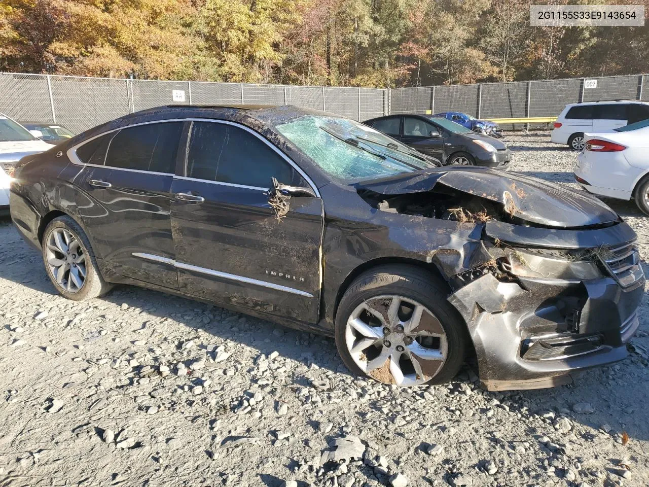 2G1155S33E9143654 2014 Chevrolet Impala Ltz