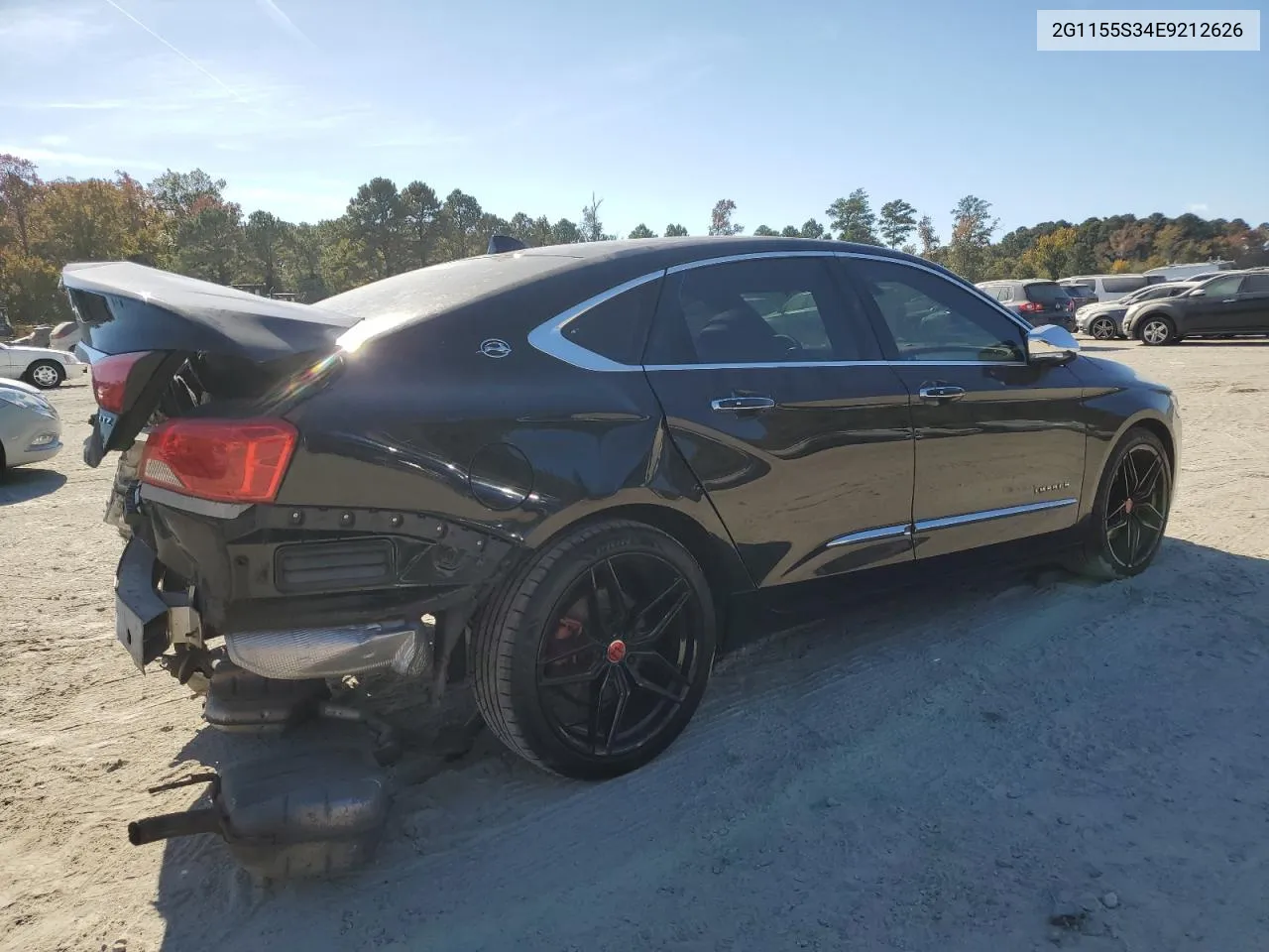 2G1155S34E9212626 2014 Chevrolet Impala Ltz