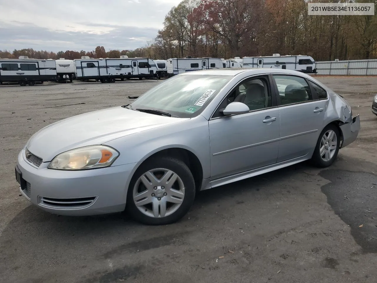 2014 Chevrolet Impala Limited Lt VIN: 2G1WB5E34E1136057 Lot: 77740474