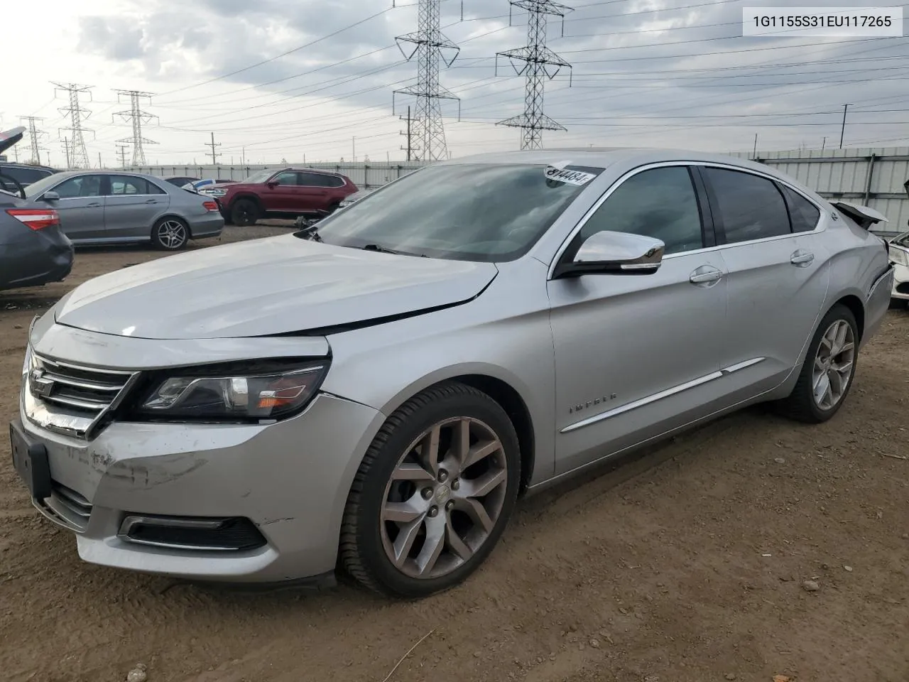 2014 Chevrolet Impala Ltz VIN: 1G1155S31EU117265 Lot: 77814484