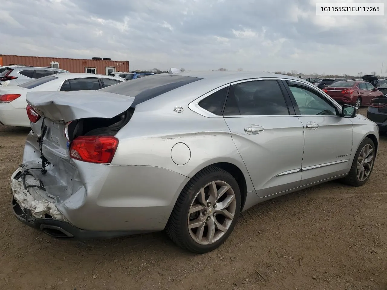 2014 Chevrolet Impala Ltz VIN: 1G1155S31EU117265 Lot: 77814484