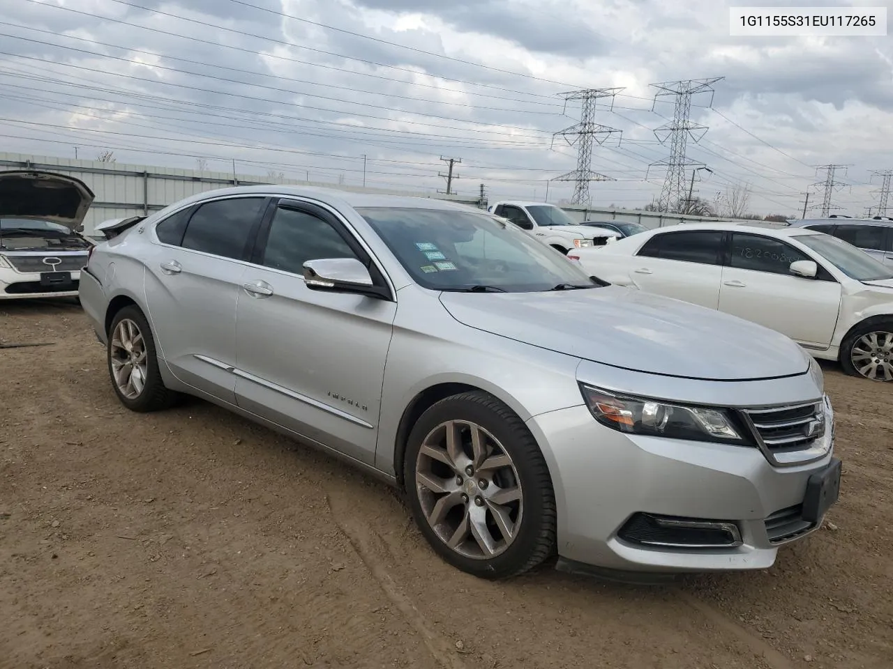 2014 Chevrolet Impala Ltz VIN: 1G1155S31EU117265 Lot: 77814484