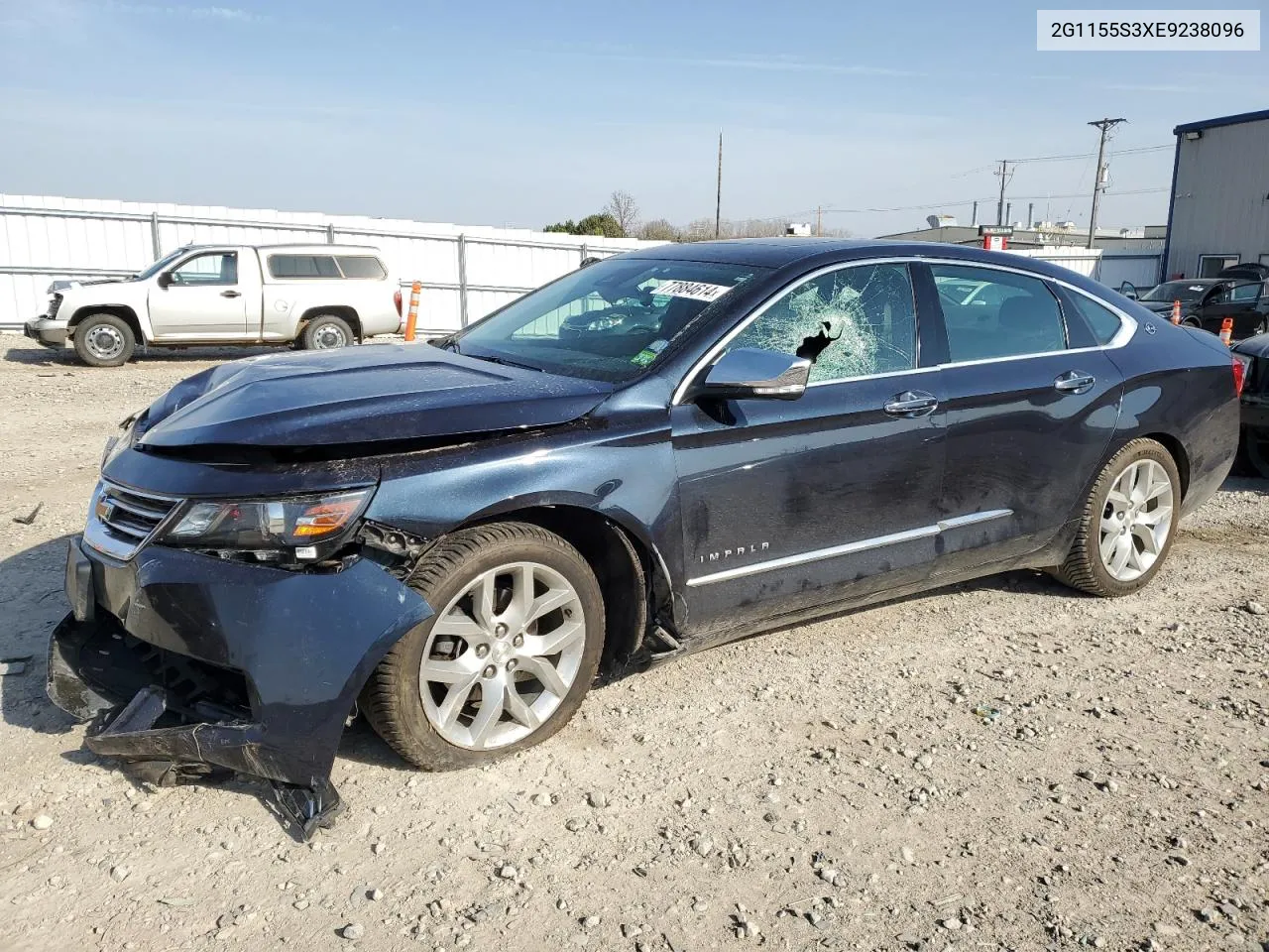 2014 Chevrolet Impala Ltz VIN: 2G1155S3XE9238096 Lot: 77884614