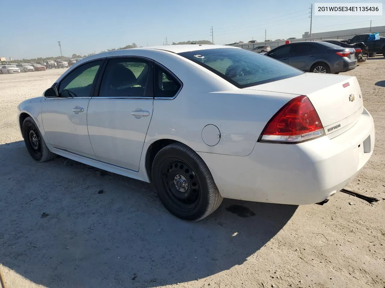 2014 Chevrolet Impala Limited Police VIN: 2G1WD5E34E1135436 Lot: 77941974