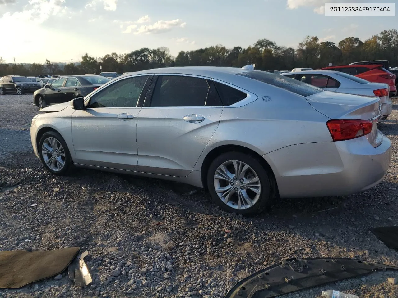 2014 Chevrolet Impala Lt VIN: 2G1125S34E9170404 Lot: 78193814