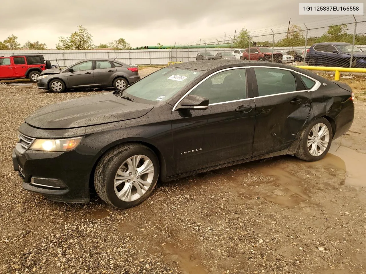 2014 Chevrolet Impala Lt VIN: 1G1125S37EU166558 Lot: 78464554