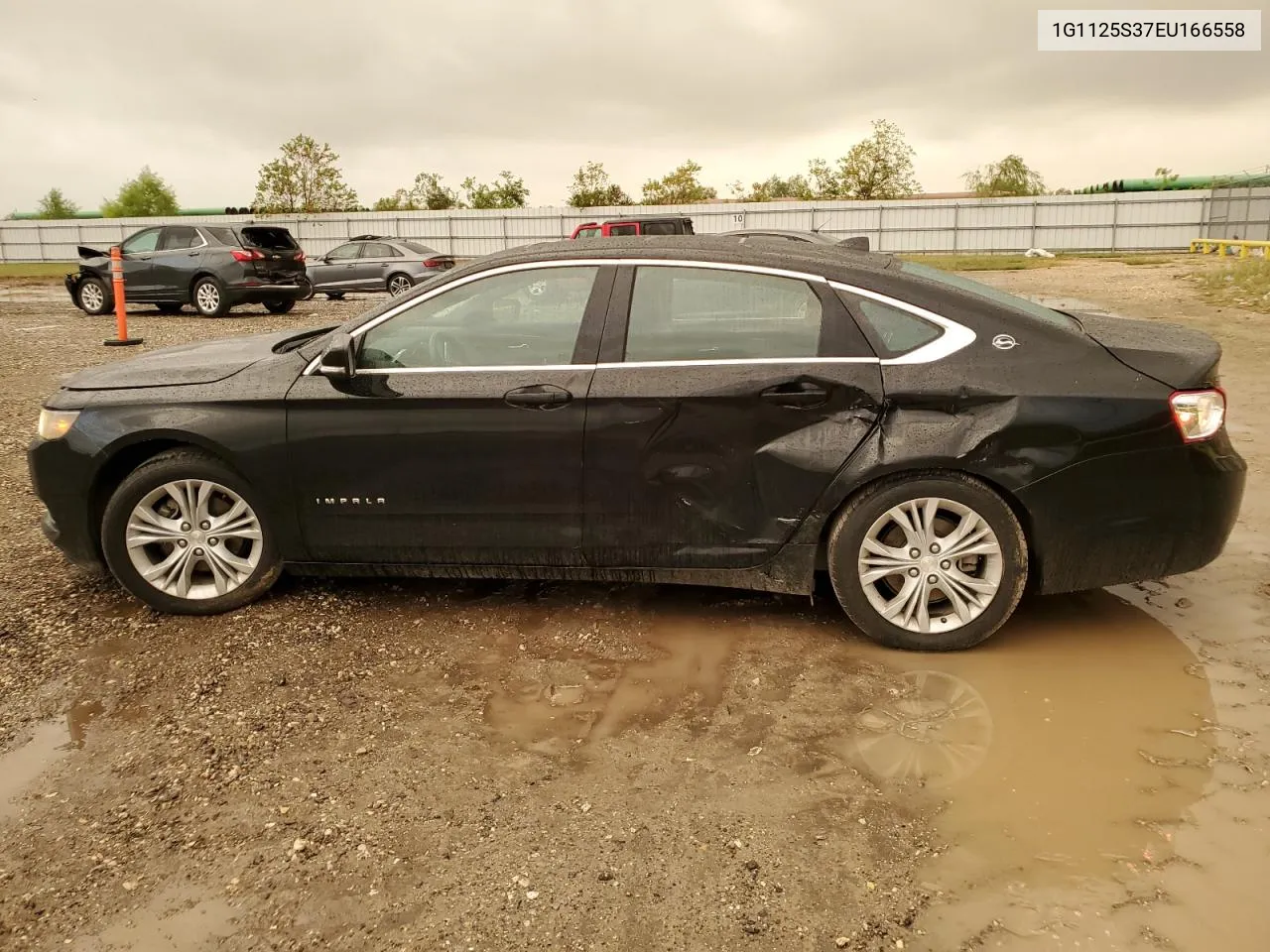 2014 Chevrolet Impala Lt VIN: 1G1125S37EU166558 Lot: 78464554