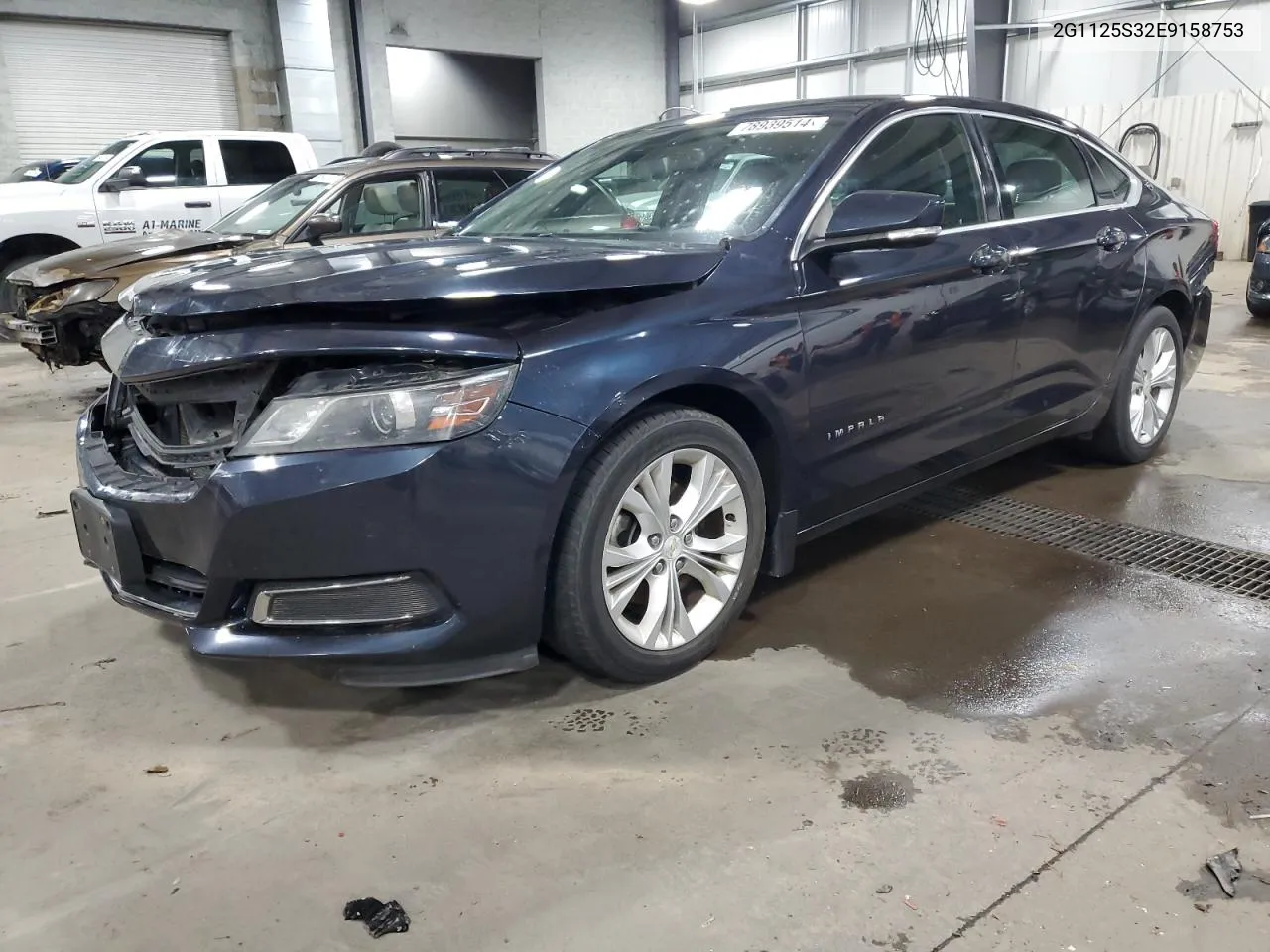 2014 Chevrolet Impala Lt VIN: 2G1125S32E9158753 Lot: 78939514