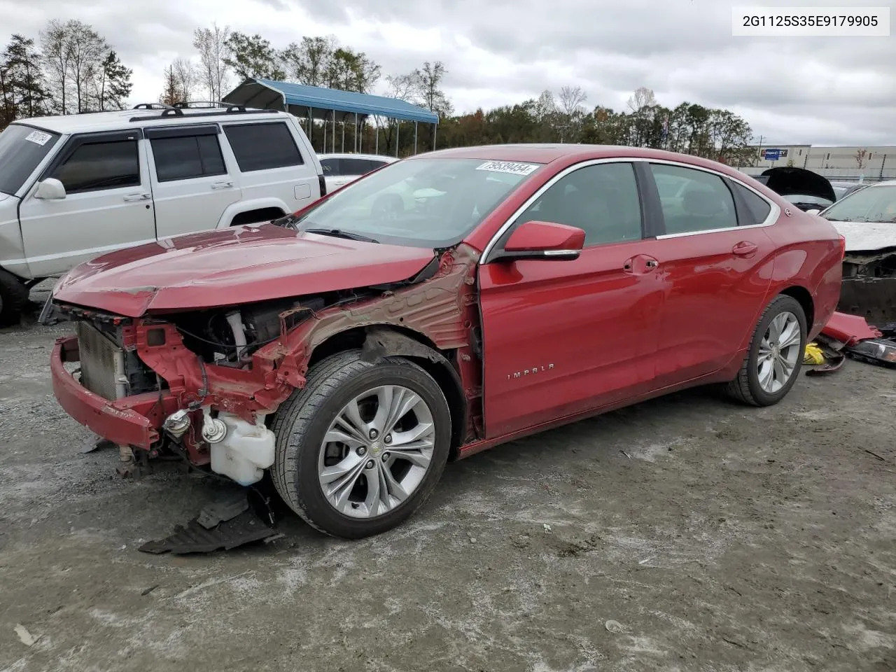 2014 Chevrolet Impala Lt VIN: 2G1125S35E9179905 Lot: 79539454