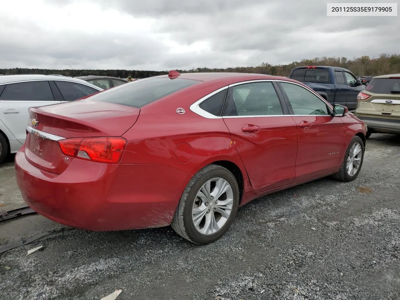 2014 Chevrolet Impala Lt VIN: 2G1125S35E9179905 Lot: 79539454