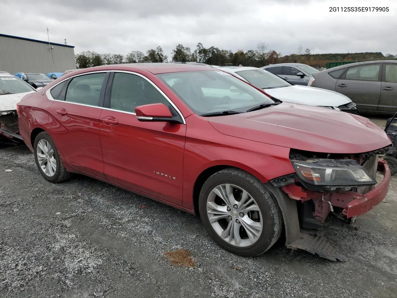 2014 Chevrolet Impala Lt VIN: 2G1125S35E9179905 Lot: 79539454