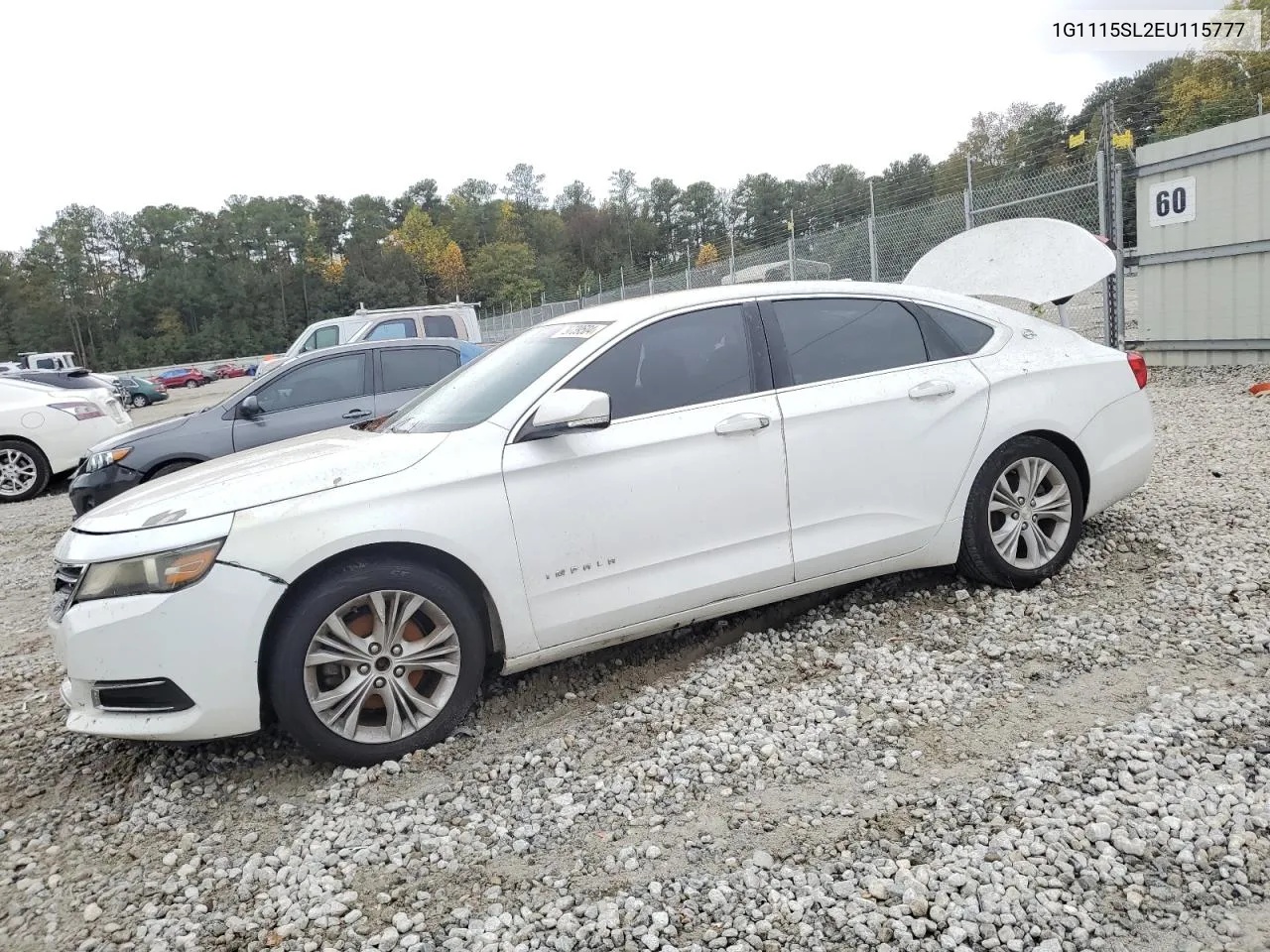 2014 Chevrolet Impala Lt VIN: 1G1115SL2EU115777 Lot: 79739504