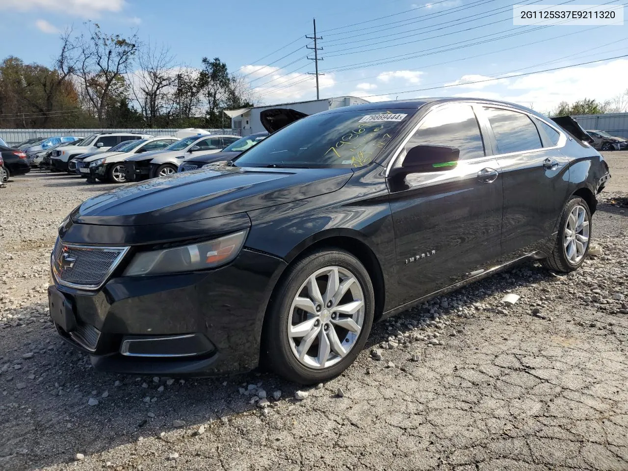 2014 Chevrolet Impala Lt VIN: 2G1125S37E9211320 Lot: 79869444