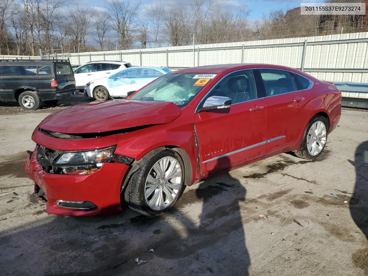 2014 Chevrolet Impala Ltz VIN: 2G1155S37E9273274 Lot: 79903084