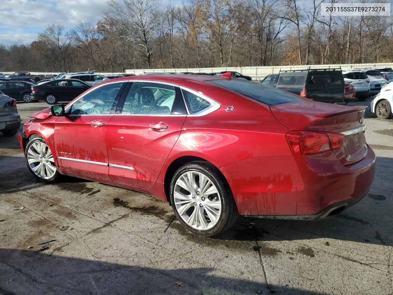 2014 Chevrolet Impala Ltz VIN: 2G1155S37E9273274 Lot: 79903084