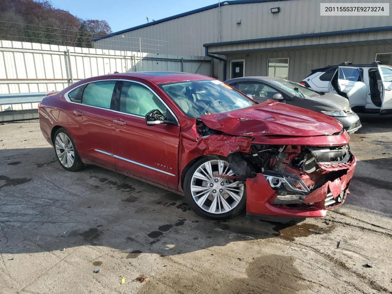 2014 Chevrolet Impala Ltz VIN: 2G1155S37E9273274 Lot: 79903084