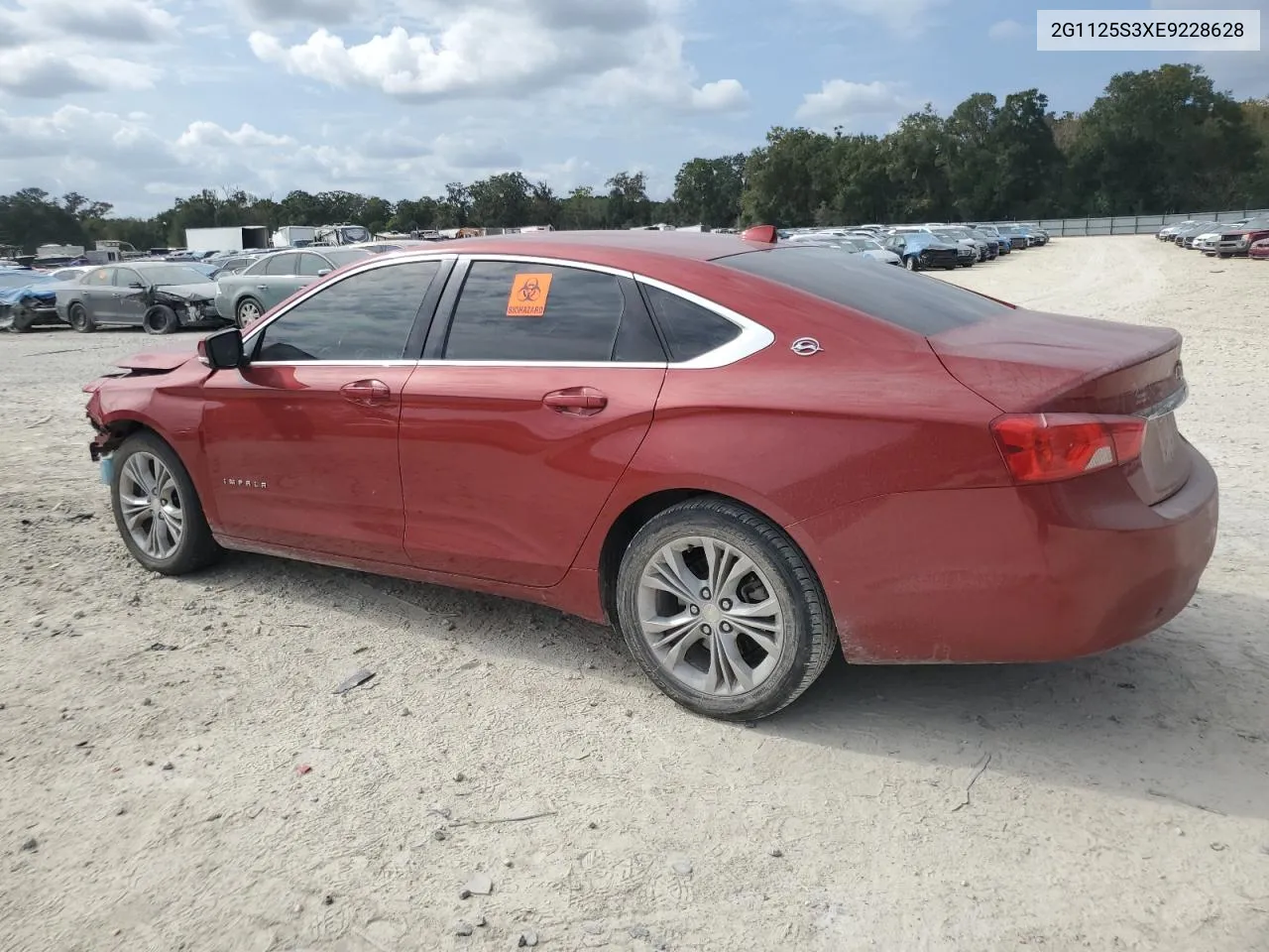 2014 Chevrolet Impala Lt VIN: 2G1125S3XE9228628 Lot: 80408744