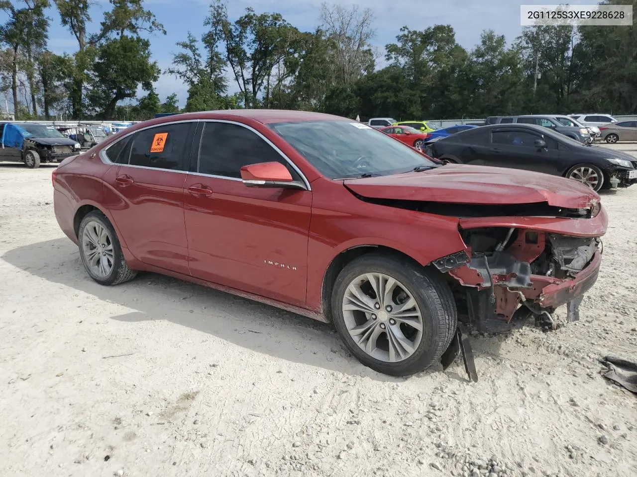 2014 Chevrolet Impala Lt VIN: 2G1125S3XE9228628 Lot: 80408744