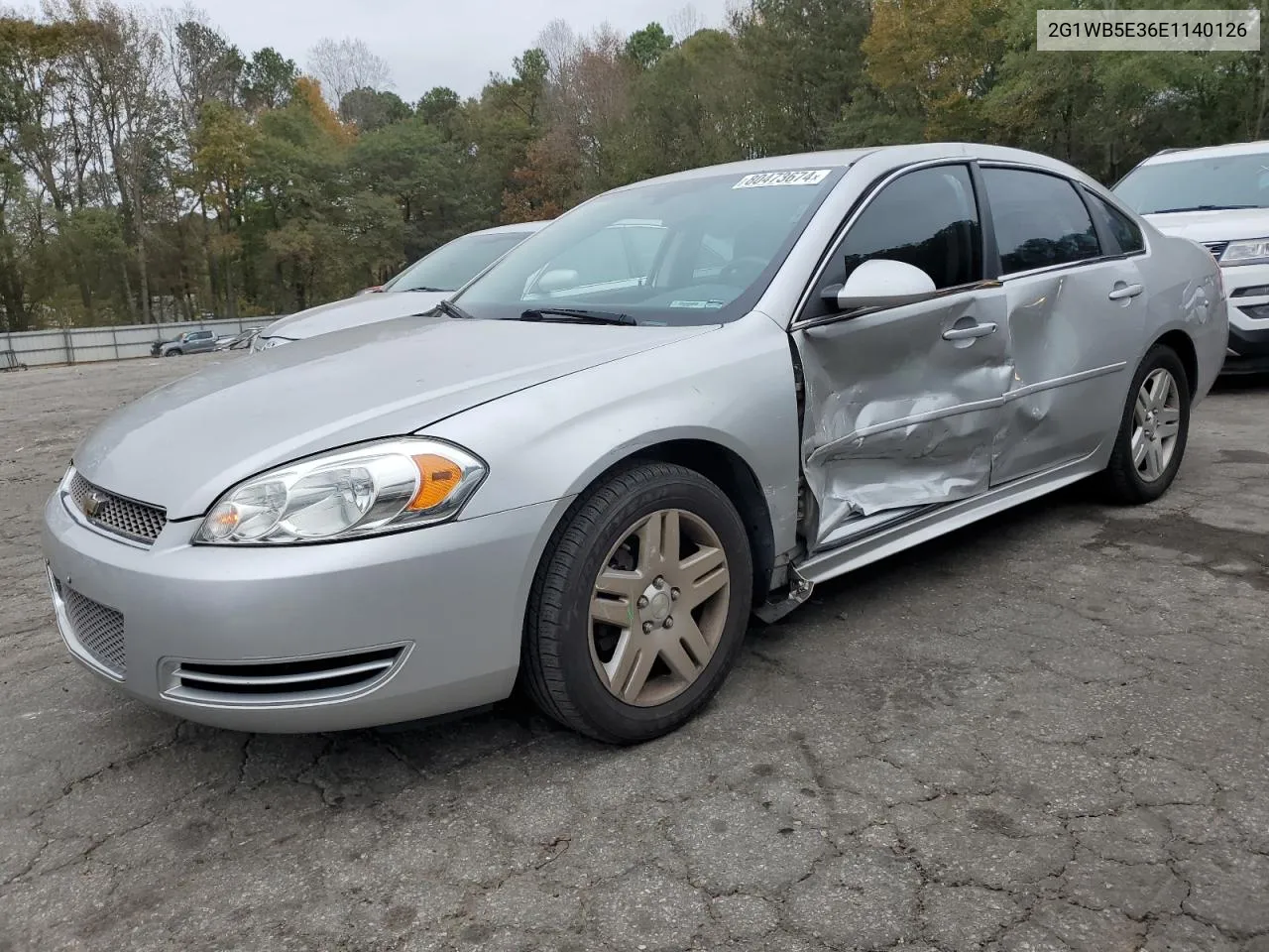 2014 Chevrolet Impala Limited Lt VIN: 2G1WB5E36E1140126 Lot: 80473674