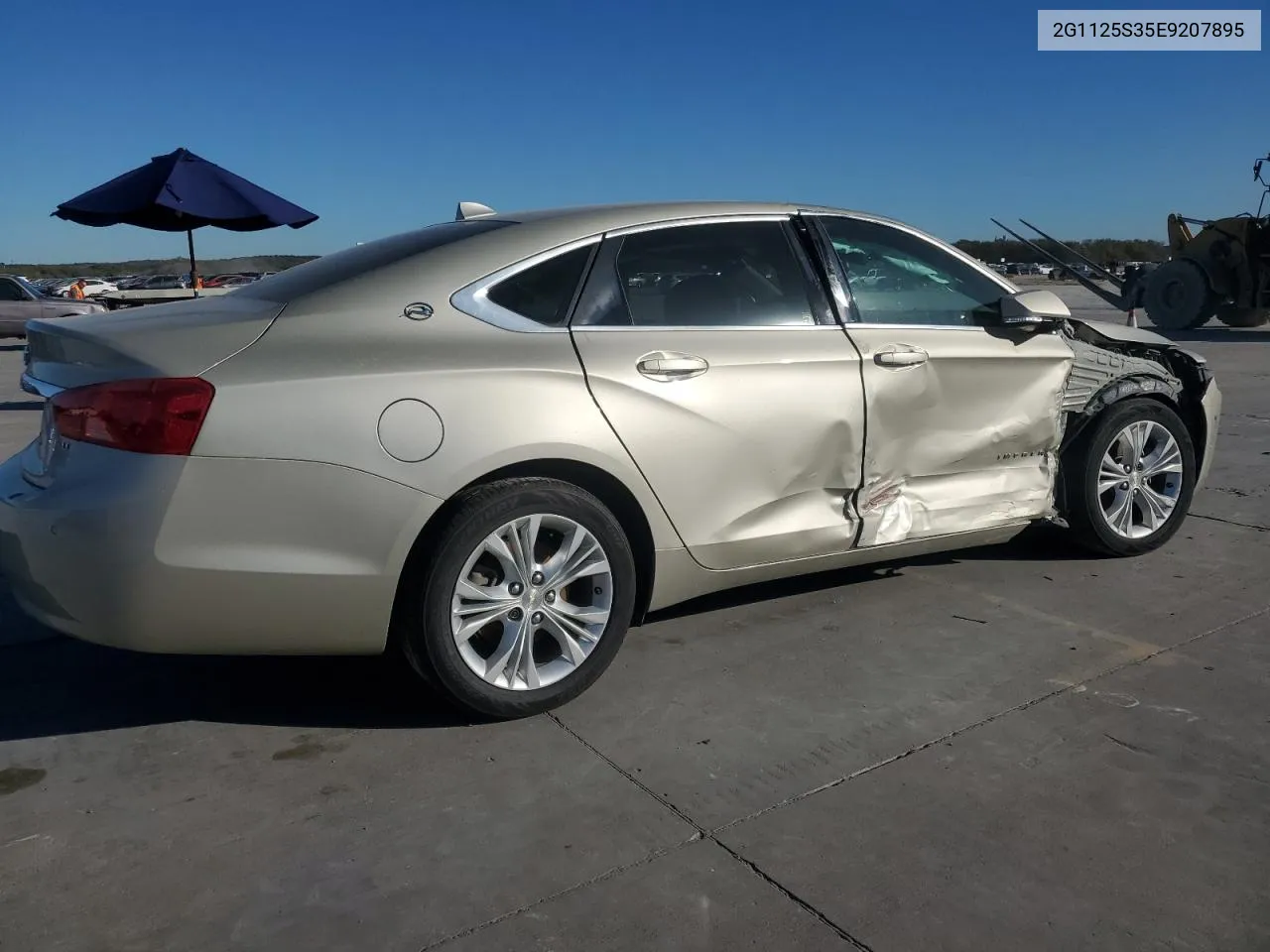 2014 Chevrolet Impala Lt VIN: 2G1125S35E9207895 Lot: 80540384