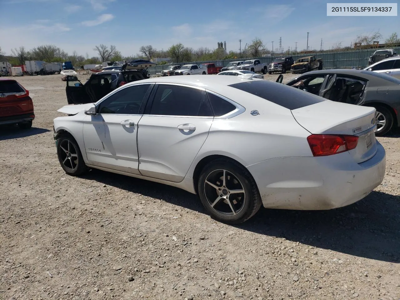 2015 Chevrolet Impala Lt VIN: 2G1115SL5F9134337 Lot: 50026884