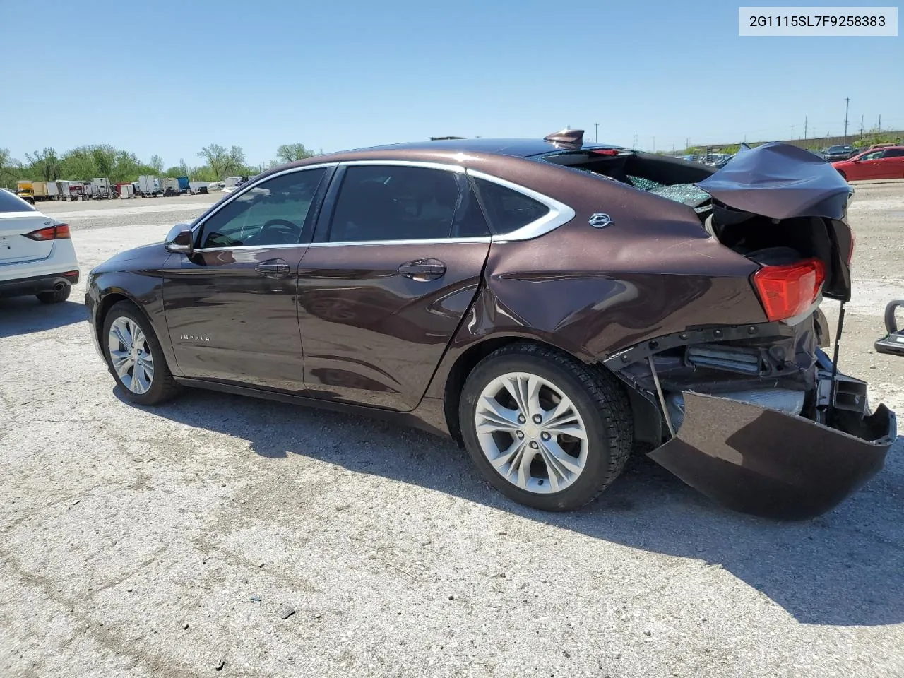 2015 Chevrolet Impala Lt VIN: 2G1115SL7F9258383 Lot: 51281814