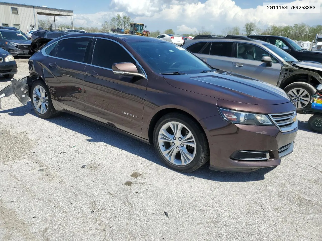 2015 Chevrolet Impala Lt VIN: 2G1115SL7F9258383 Lot: 51281814