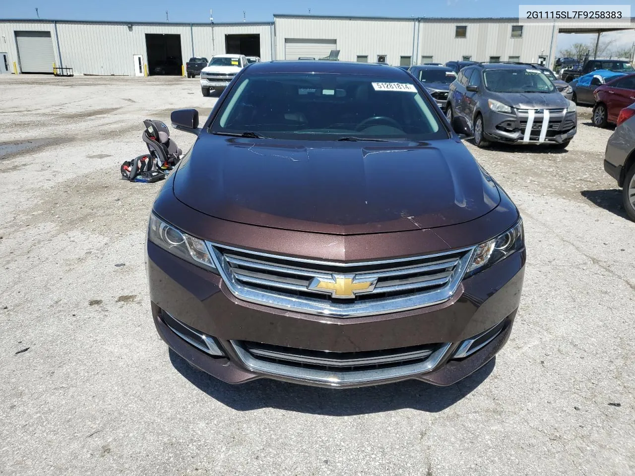 2015 Chevrolet Impala Lt VIN: 2G1115SL7F9258383 Lot: 51281814